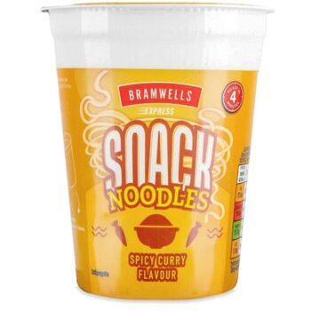Spicy Curry Flavour Snack Noodles Pot
