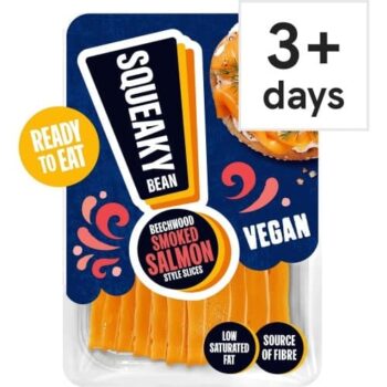 Squeaky Bean Beechwood Smoked Salmon Style Slices