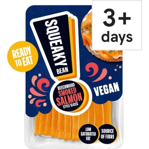 Squeaky Bean Beechwood Smoked Salmon Style Slices