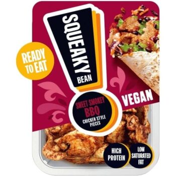 Squeaky Bean Sweet Smokey BBQ Chicken Style Pieces (130g)