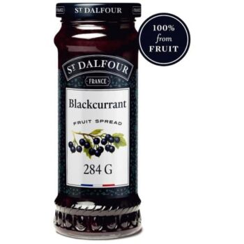 St. Dalfour Blackcurrant Fruit Spread Fruit (284g)
