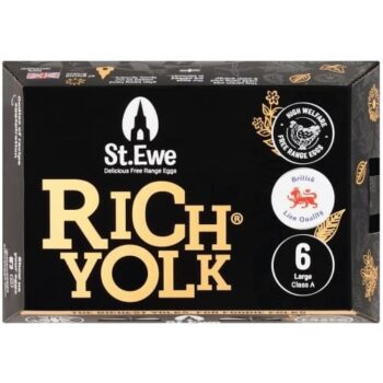 St. Ewe Rich Yolk 6 Free-Range Eggs Large (6)