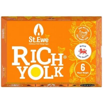 St. Ewe Rich Yolk Free Range Eggs (6 x 288g)