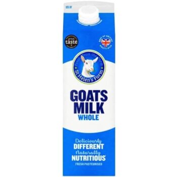 St Farm Whole Goats Milk (1 Litre)