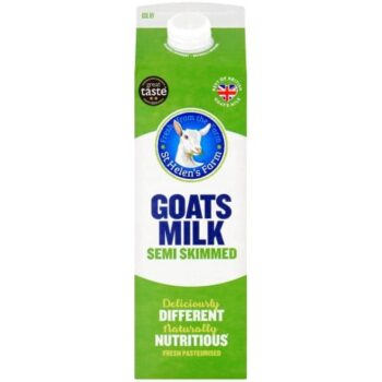 St Helen's Farm Semi Skimmed Goats Milk (1 Litre)