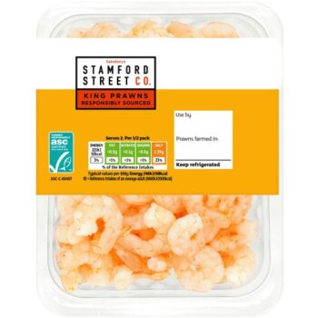 Stamford Street Co. ASC Cooked King Prawns (180g)