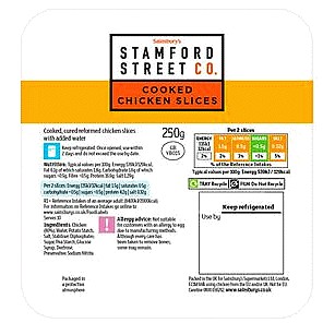 Stamford Street Co. Cooked Chicken (250g)