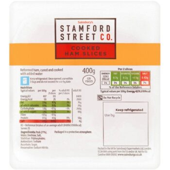 Stamford Street Co. Cooked Ham Slices (400g)