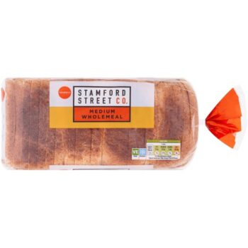 Stamford Street Co. Medium Wholemeal Bread (800g)