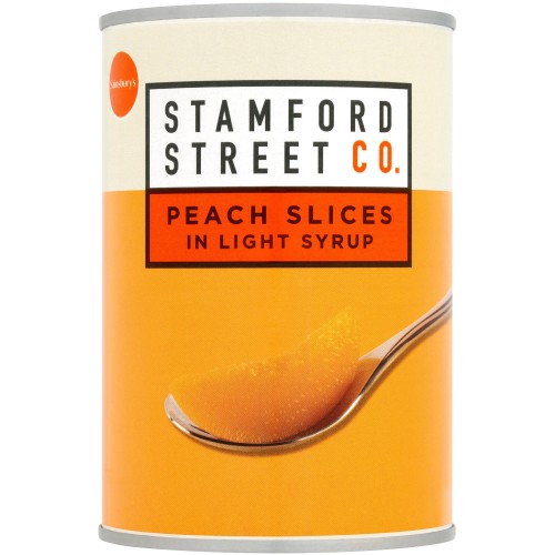 Stamford Street Co. Peach Slices in Light Syrup (411g)