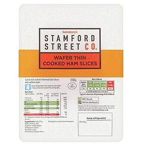 Stamford Street Co. Wafer Thin Cooked Ham Slices (150g)
