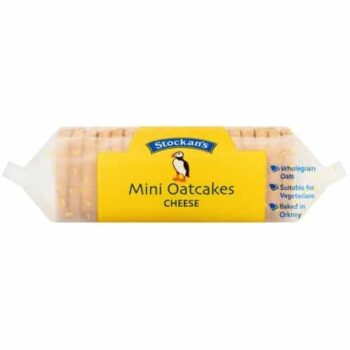 Stockan's Mini Oatcakes Cheese (150g)