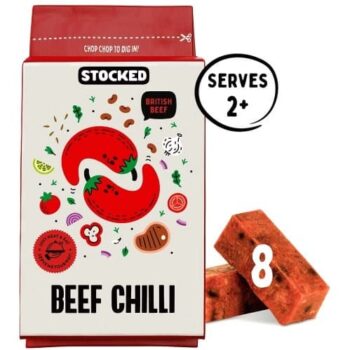 STOCKED Beef Chilli Ready Meal (536g)