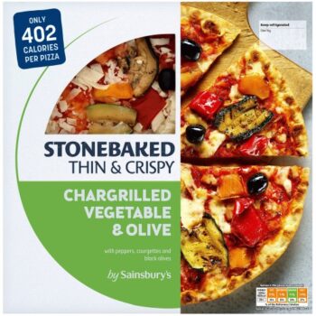 Stonebaked Thin Vegetable Antipasti Pizza (202g)
