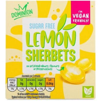 Sugar Free Lemon Sherbets Sweets