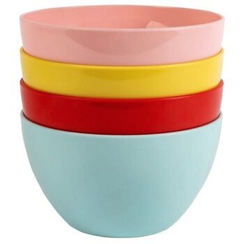 Summerhouse Strawberries & Cream Set of 4 Reusable Bowls