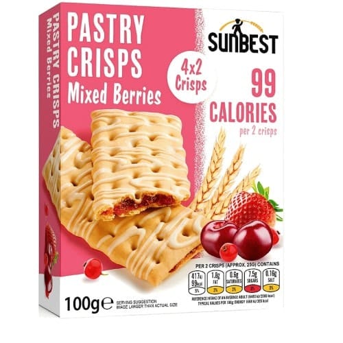 Sunbest Pastry Crisps Mixed Berry (4)