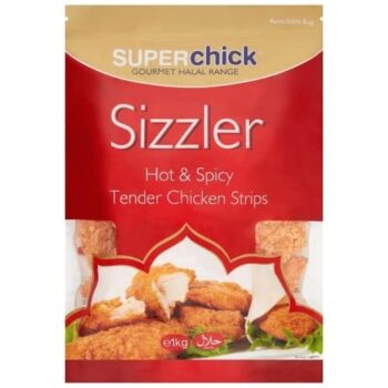 Superchick Sizzler Hot & Spicy Tender Chicken Strips