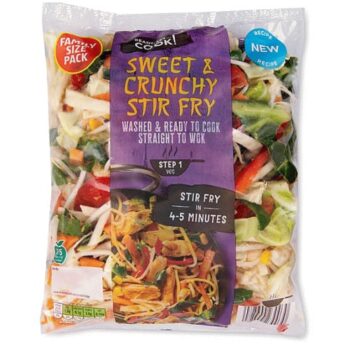 Sweet & Crunchy Stir Fry Family Size Pack