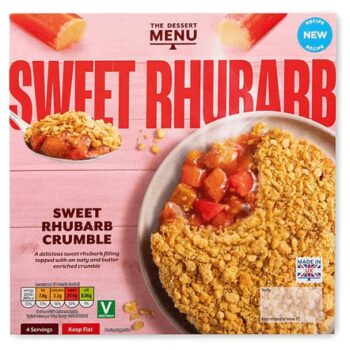 Sweet Rhubarb Family Crumble