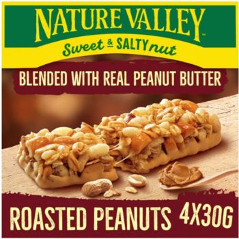 Sweet & Salty Nut Roasted Peanut Bars (4 x 30g, 120g)