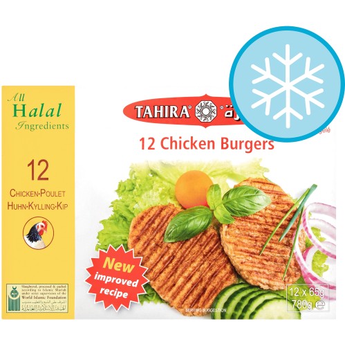 Tahira Chicken Burgers (12 x 65g, 780g)