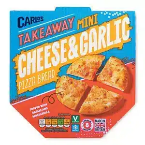 Takeaway Mini Cheese & Garlic Pizza Bread