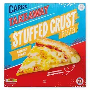 Takeaway Stuffed Crust Cheese Feast Pizza