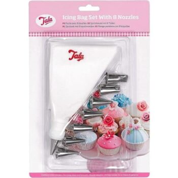 Tala Icing Bag Set with 8 Nozzles