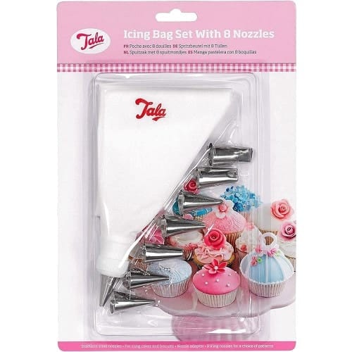 Tala Icing Bag Set with 8 Nozzles