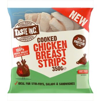 Taste Inc. Cooked Chicken Breast Strips (350g)