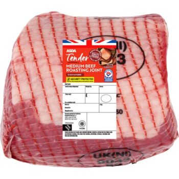 Tender Medium Beef Roasting Joint (Typically 1kg)