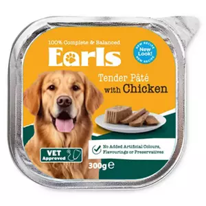 Tender Pâté Dog Food Tray
