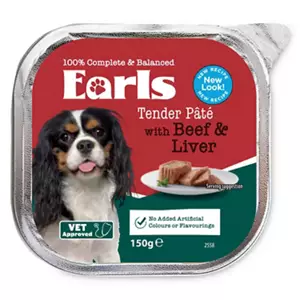 Tender Pâté Dog Food Tray