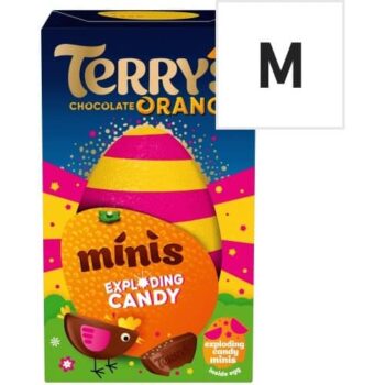 Terry's Chocolate Orange Minis Exploding Candy Easter Egg (91g)