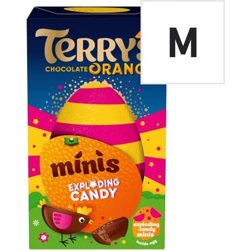 Terry's Chocolate Orange Minis Exploding Candy Easter Egg (91g)