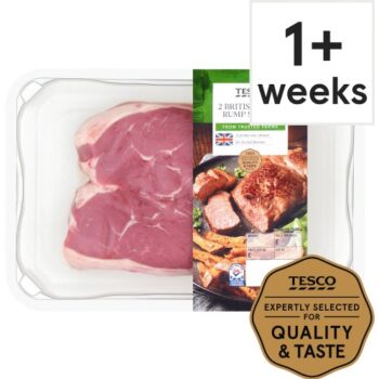 Tesco 2 Lamb Rump Steaks (300g)