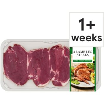 Tesco 4 Lamb Leg Steaks