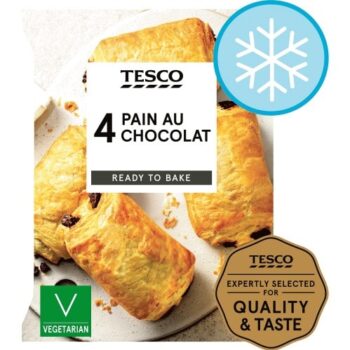 Tesco 4 Pain Au Chocolat (320g)