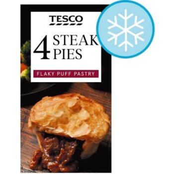 Tesco 4 Steak Pies