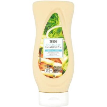 Tesco 50% Less Fat Salad Cream (450ml)