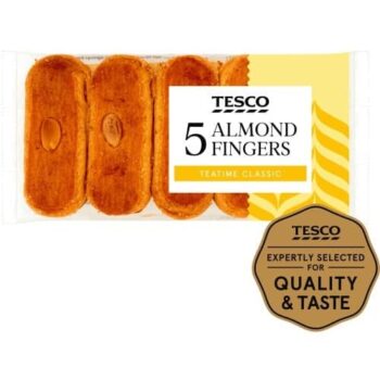 Tesco Almond Fingers Sponge Cakes (5)