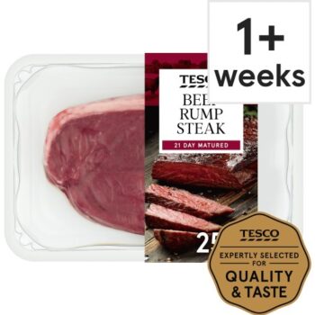 Tesco Beef Rump Steak (255g)