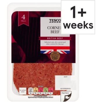 Tesco British Corned Beef (110g)