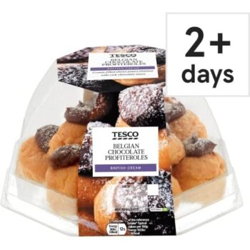 Tesco Chocolate Profiteroles Stack (12)