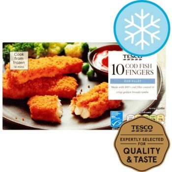 Tesco Cod Fish Fingers (10 x 300g)