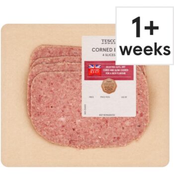 Tesco Corned Beef 4 Slices