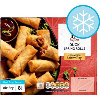 Tesco Duck Spring Rolls (14 x 252g)