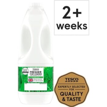 Tesco Filtered Semi Skimmed Milk (2 Litre)