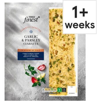 Tesco Finest Garlic & Parsley Ciabatta (255g)